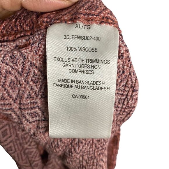 Farwest Women's Patterned High Waisted Tie Front Shorts - Picture 4 of 6